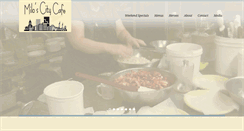 Desktop Screenshot of miloscitycafe.com